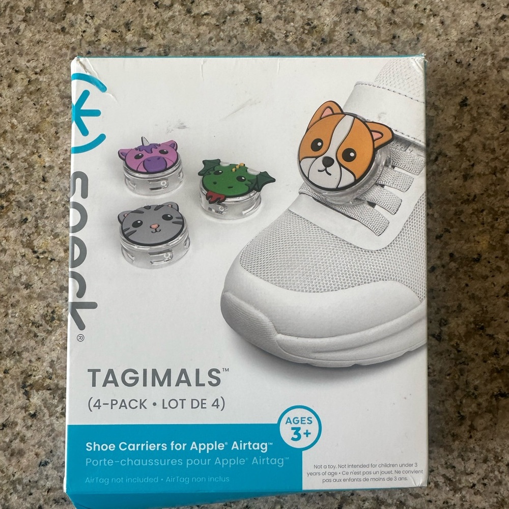 💯 Authentic NWT Speck Eco Airtag Tagimals Shoe Attachments - Multicolor